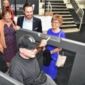 Neue Bande und neue Rollstuhlplätze