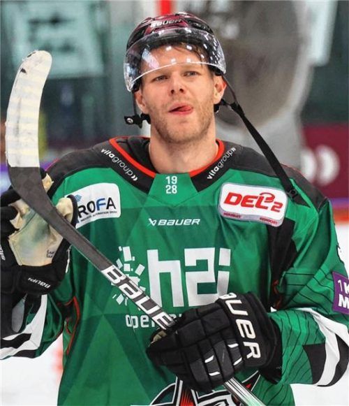 Hagen Kaisler bestritt in der vergangenen Saison nur 21 Spiele für die Starbulls Rosenheim.Foto mb.presse – Butzhammer