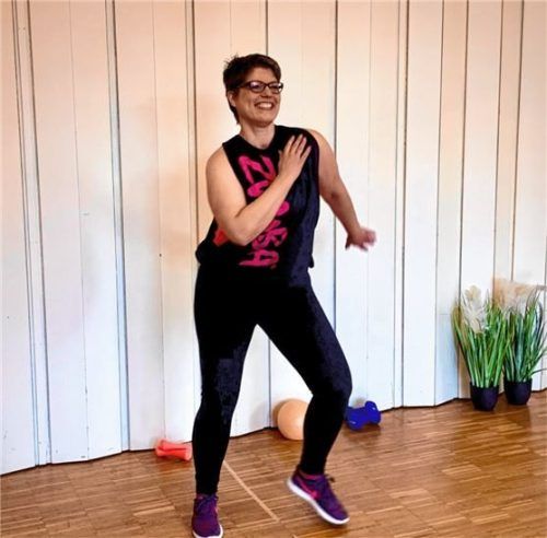 Heidi Oberloher, Trainerin Zumba Gesundheit.