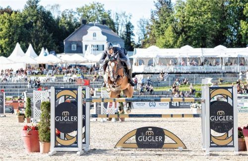 Hochkarätiger Pferdesport ist auch in diesem Jahr auf dem Turniergelände von Gut Ising zu sehen. Foto Carol Magalow