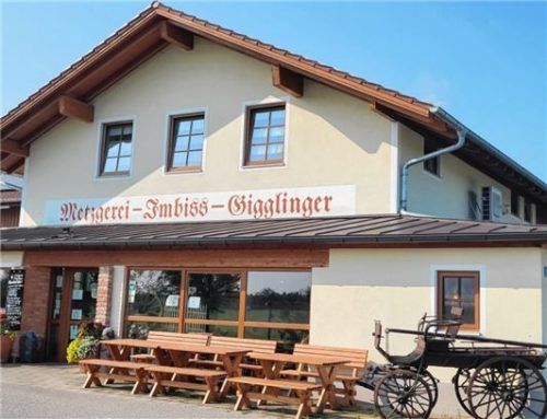 Ihre Zukunft ist gesichert: Im Tuntenhausener Ortsteil Schmidhausen liegt die Metzgerei Gigglinger.