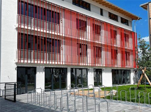Im Haus für Kinder werden drei Kindergarten- und drei Krippengruppen untergebracht sein. Foto Re