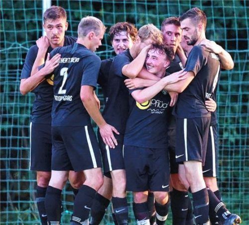 In der Kreisliga möchte die SG Reichertsheim-Ramsau/Gars möglichst viele Tore bejubeln.Foto mb.presse – Butzhammer