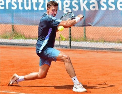 Lukas Jastraunig traut den 1860-Tennisspielern den Titel zu.Foto mk-sportphoto