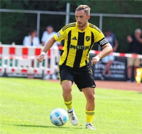 Manuel Omelanowsky traf für Kirchanschöring beim 1:1 in Unterhaching.Foto mb.presse-Butzhammer