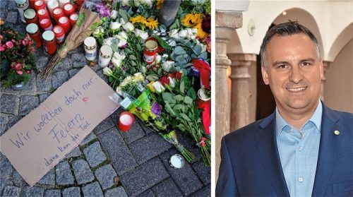Nach der Messer-Attacke in Solingen erklärt Wiesn-Chef Klaus Hertreiter exklusiv in den OVB-Heimatzeitungen, wie das Sicherheitskonzept des Rosenheimer Herbstfests aussieht. Fotos DPA/Schlecker