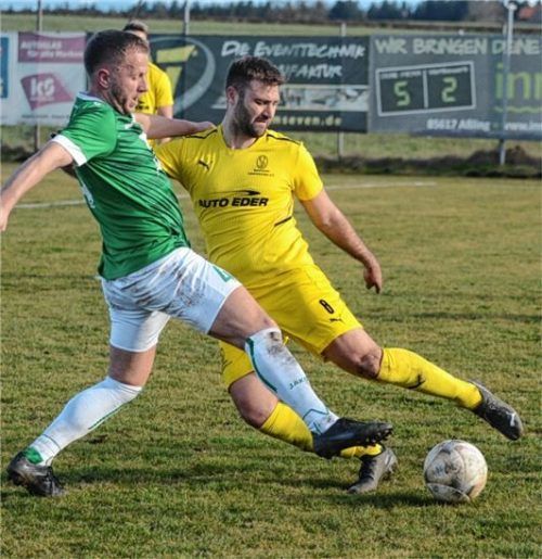 Nicht mehr in der Liga: Ostermünchens Alexander Krichbaumer wechselte zum Heimatverein.Foto Franz Ruprecht