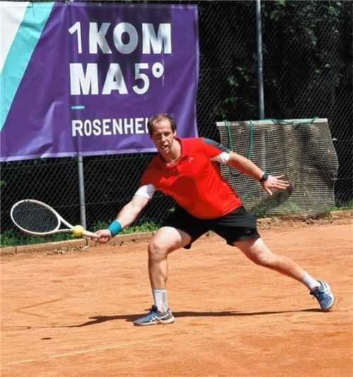 Rudi Rohrmüller konnte bei den Herren den Sieg für sich verbuchen.