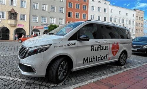 Seit einigen Wochen ist der Rufbus auf Probe im Einsatz. Foto Latta