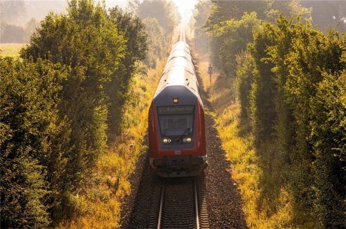 Seit Jahrzehnten ist ein zweites Gleis auf der Strecke geplant. Die Bahnnutzer werden wohl noch weitere Jahrzehnte darauf warten müssen. Foto Mayer