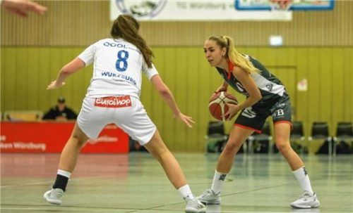 Sophie Perner (rechts) wird auch in Zukunft für die Innstädterinnen in der Badria-Halle auflaufen. Foto Pfuhl/Sünkel