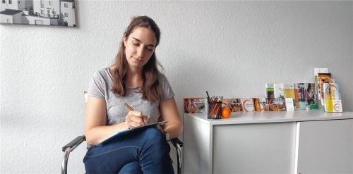 Sozialpädagogin Judit Honervogt ist seit April Beraterin beim Therapienetz Essstörung in Rosenheim. Foto Beuerlein