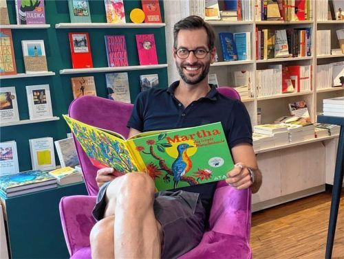 Unter anderem auch das Engagement Johann Strucks um die Leseförderung bei Kindern und die Durchführung von Lesungen würdigte die Jury heuer bei der Vergabe des Deutschen Buchhandlungspreises. Foto  Lagler