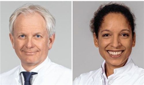 Wissen um die Bedeutung der „Jerwa“-Station an der Schön Klinik Vogtareuth: Chefarzt Dr. Andreas Weidmann und Oberärztin Dr. Judith Kamgang.