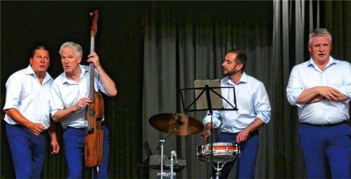 Zum Schluss singt „CantoSonor“ echte Swing-Songs.Foto janka