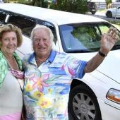 Extralange Luxus-Limo für die Liebe