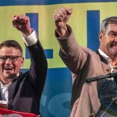 K-Frage: Söder bringt sich im Bierzelt in Stellung