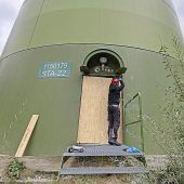 „Anschlag“ auf Windrad in Berg