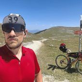 Rugbyspieler und Extrem-Radler