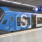 Die neue S-Bahn wird weiß-blau