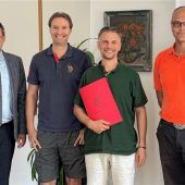 Glückwünsche für Ralf Wilk zum 25. Dienstjubiläum