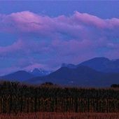 Supermondstrahlt überPanger Feldern