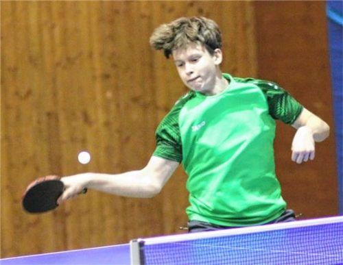 Bad Aiblings Herren steht mit Arnas Saparis ein sehr guter Ersatzspieler zur Verfügung.Foto Gerhard Erlich