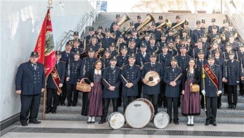 Der Eisenbahner Musikverein Salzburg.Foto EMV-Salzburg