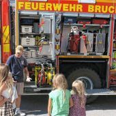 Mit der Drehleiter hoch hinaus