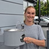 Sichere Durstlöschung auf Festen