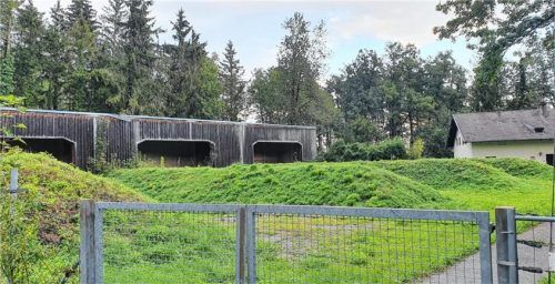 Derzeit ist das Gelände der ehemaligen Standortschießanlage noch für die Öffentlichkeit gesperrt. Foto Stuffer-Chunphetch