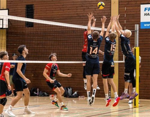 Die 2. Volleyball-Bundesliga startet wieder: Aufsteiger TSV Mühldorf ist zum Auftakt aber noch nicht im Einsatz.Foto Fabian Bartsch