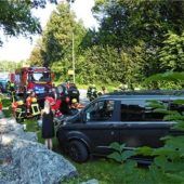 Auto überschlägt sich – Mann schwerst verletzt