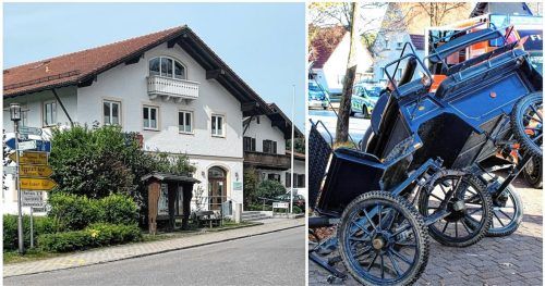 Ein schwerer Kutschenunfall ereignete sich am Freitag an der Kreuzung in Breitbrunn. Aufgrund starken Verkehrsaufkommens ging ein Pferd durch. Die Kutscherin verlor die Kontrolle über das Gespann. Im Kreuzungsbereich wurden sie und ein Mitfahrer aus der Kutsche geschleudert (Symbolbild). Dabei wurde die 56-jährige Bad Endorferin lebensgefährlich verletzt. Foto Kirchner/Symboldbild/dpa