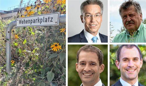 Hat der Aufsichtsrat von Romed richtig reagiert in Bezug auf die Kritik an einer ehemaligen Chefärztin der Geburtsklinik in Wasserburg? Gegenüber den OVB-Heimatzeitungen nehmen die Aufsichtsratsvorsitzenden Otto Lederer und Andreas März (oben und unten links) sowie die Mitglieder des Gremiums Josef Baumann (oben rechts) und Georg Reinthaler (unten rechts) Stellung. Foto Rieger/Duczek/re