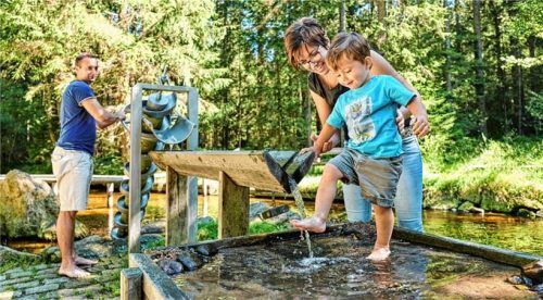 In der Ferienregion Nationalpark Bayerischer Wald kommen Groß und Klein auf ihre Kosten. Foto woidlife photography
