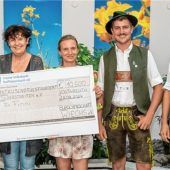 Großzügige Spende für Finni