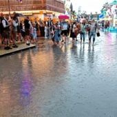 Nach der Flut im Jahr 2023 droht erneut ein Wiesn-Hochwasser