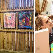 „Er kleckselt, pinselt und malert“