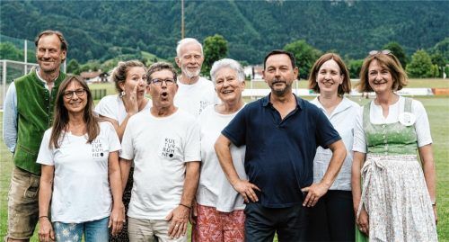 Mitglieder des Vereins Kulturbühne Aschau. Foto Kulturbühne Aschau/Bartel