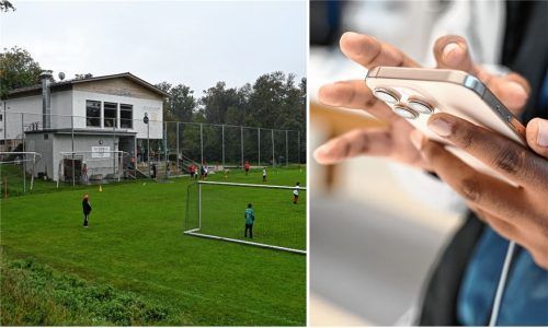 Nachdem zwei Männer die Umkleidekabine der Fußballer der Freien Turnerschaft in Rosenheim leer räumten, kamen diese den Täter mit einem Trick auf die Schliche. Foto Montage: Schlecker/dpa/picture alliance/Katharina Kausche