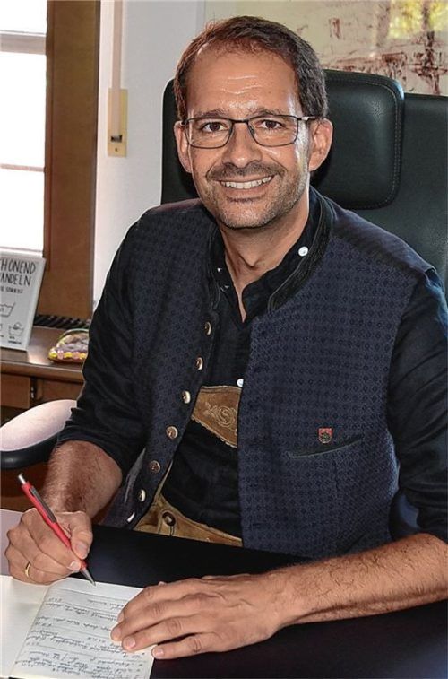 Oberbürgermeister Andreas März im Gespräch über das Herbstfest, Kitaplätze, Wohnungsnot – und warum er sich mehr Gelassenheit wünschen würde. Foto Peter Schlecker