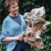 Abstraktes mit unterschiedlichen Materialien