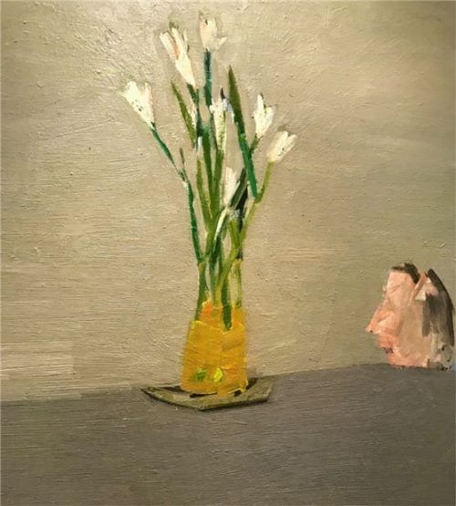 Richard Vogl: „Blüher“, Öl auf Leinwand, 2023.

Foto Bösswetter