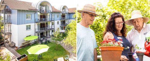 Seit 25 Jahren gibt es das Alzheimer-Therapiezentrum an der Schön-Klinik Bad Aibling Harthausen. Einzigartig ist hier die Betreuung von Patientenzusammen mit ihren Angehörigen. Foto SChön-Klinik Bad Aibling Harthausen