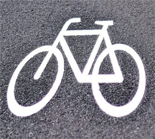 Solche Symbole werden ab kommender Woche in der Bruckmühler Straße zu finden sein. Foto Re
