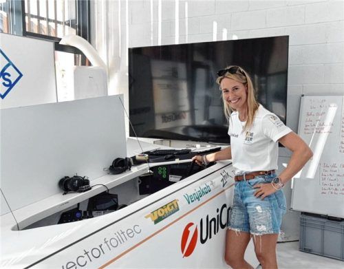 Tina Lutz wird Deutschland beim Americas Cup vertreten.Foto privat