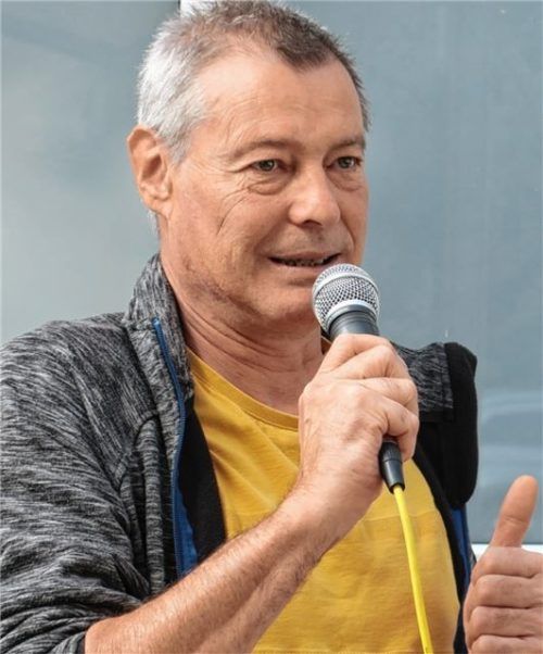 VdK-Ortsvorsitzender Konrad Hammerl spricht vom kräftigen Anstieg der Mitgliederzahlen und bei Beratungen. Foto Baumann