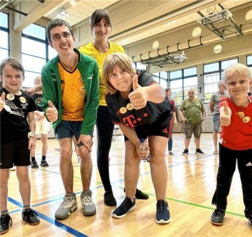 Vorfreude auf den großen inklusiven Sporttag.Foto  Neuwirth