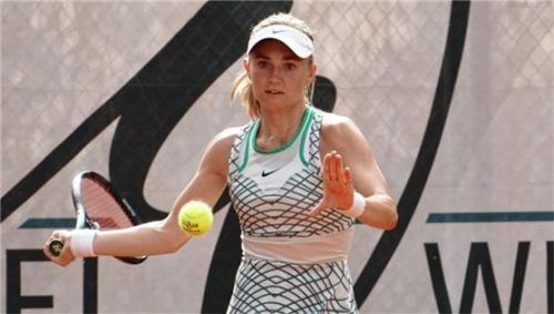 Vorjahresfinalistin Alissia Gleixner tritt auch in diesem Jahr wieder beim 40. Inntal-Tennis-Turnier an.Foto Petra Rapp